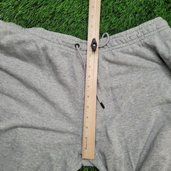Nike Swoosh Logo Jogger Sweatpants Mens XL Heather Grey Tapered Fit - Picture 7 of 11